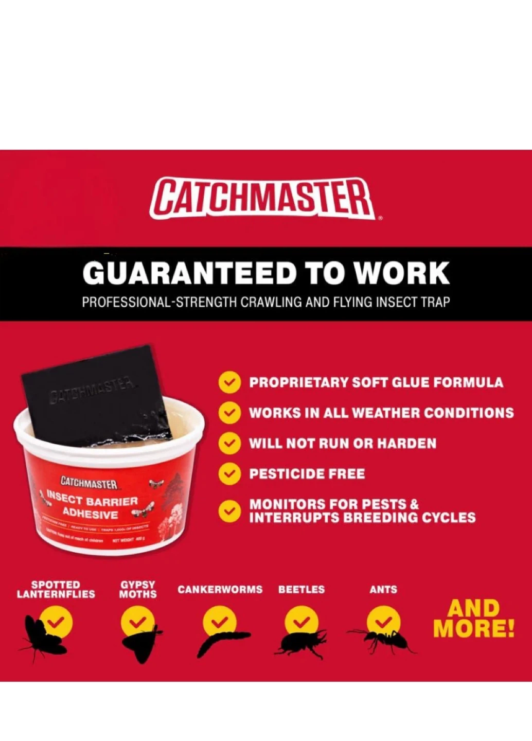 Catchmaster Insect Barrier Adhesive 400g - photo 4