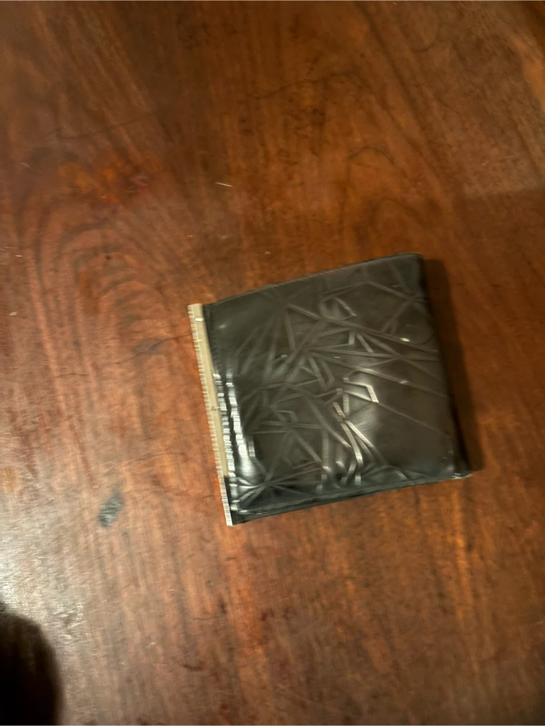 Swarovski Black Textured Wallet - photo 3