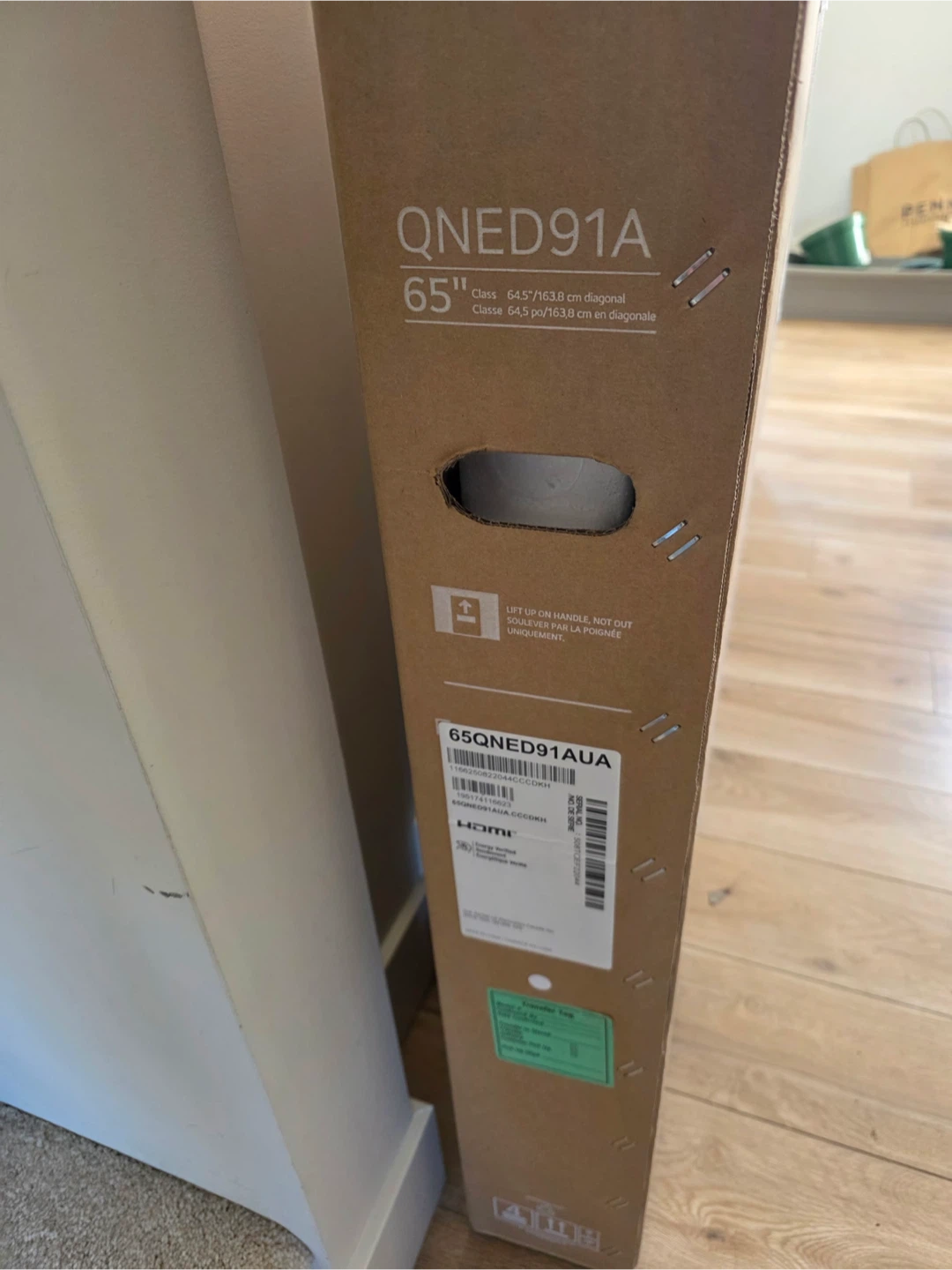 LG QNED91A 65" 4K Smart TV - Brand New - photo 2