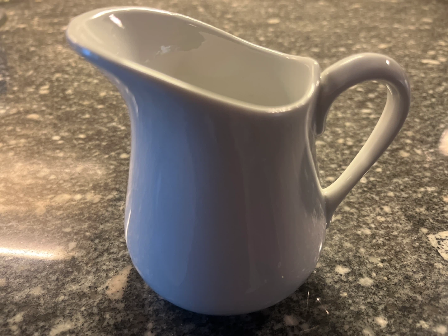 White Teapot and Creamer Set with Marble Coasters - photo 4