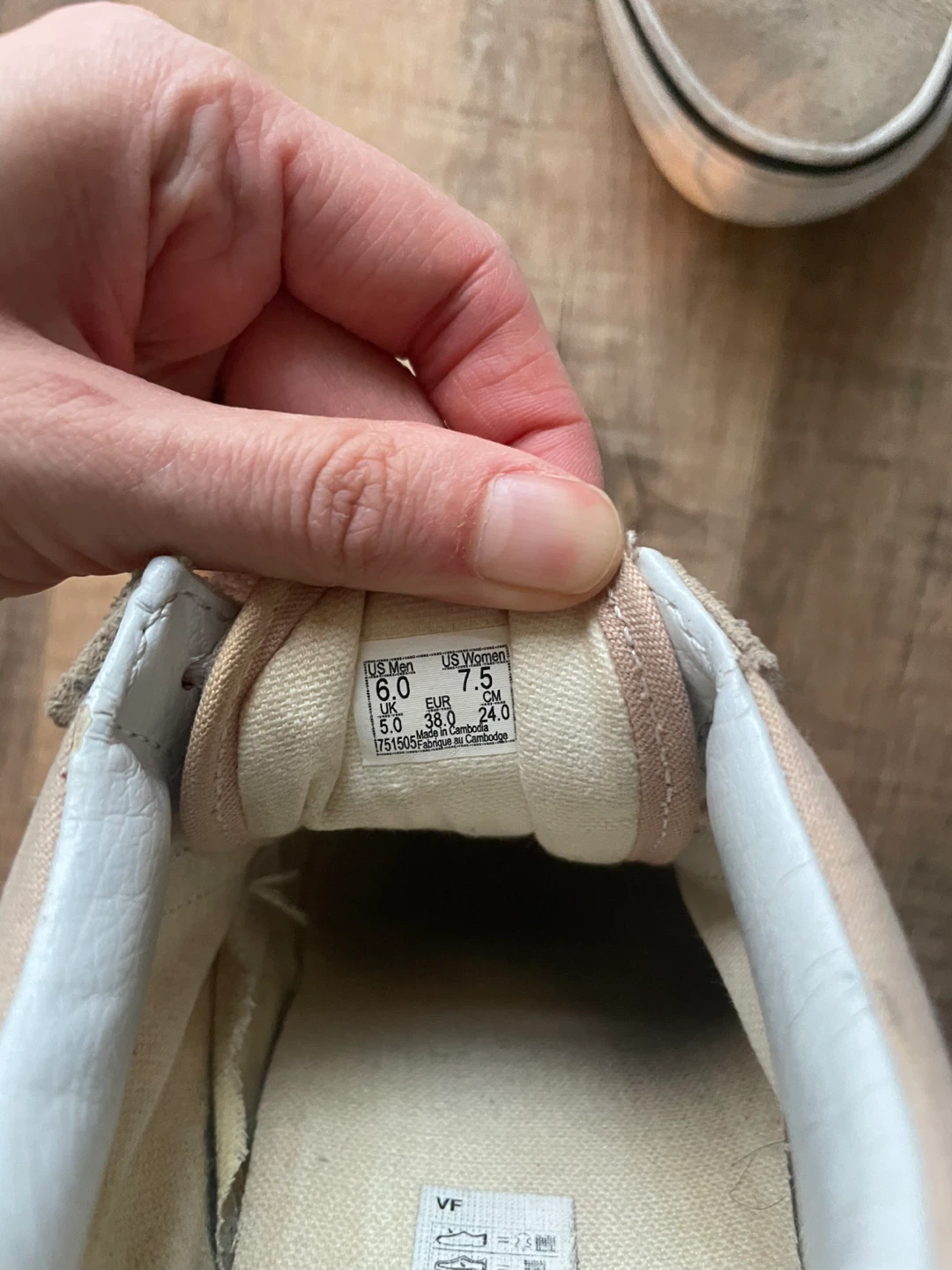 Vans Old Skool Peach Suede Sneakers - photo 3