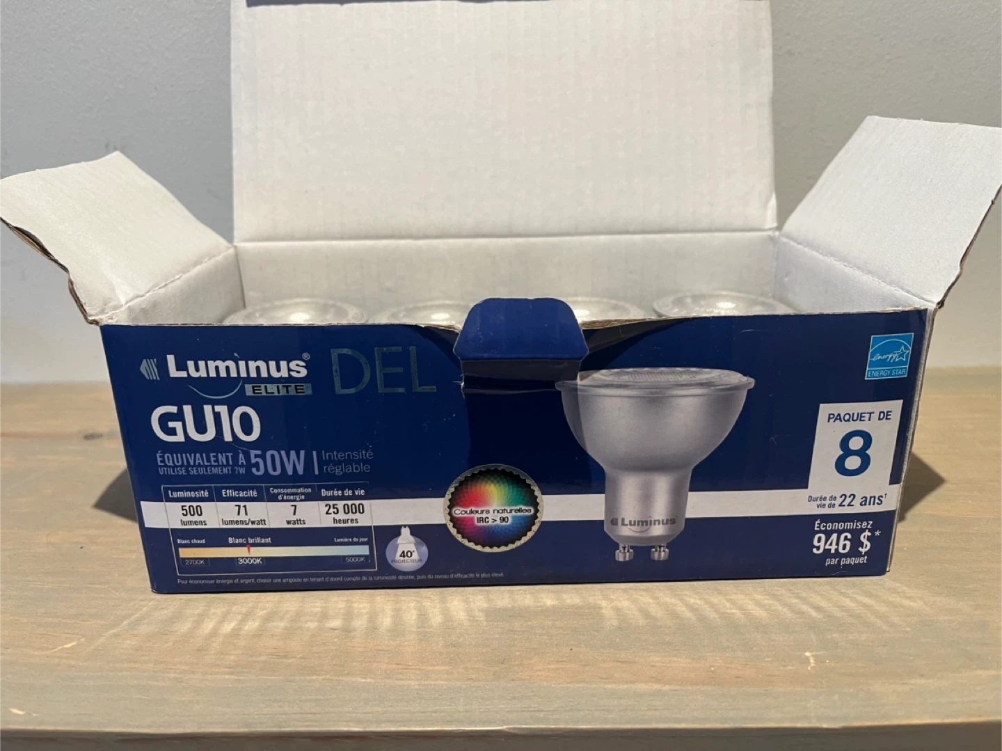 Luminus GU10 LED Bulbs - 8 Pack - photo 3