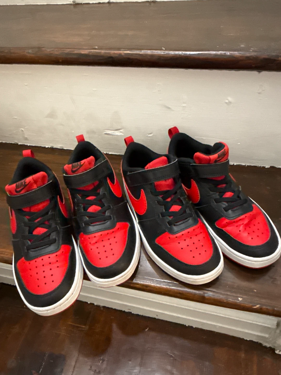Nike Kids' Shoes Black Red 2 Y - photo 2
