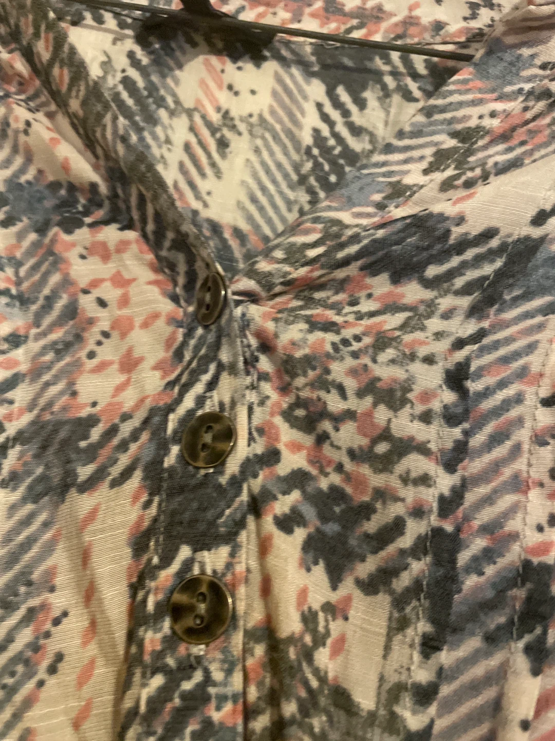 Cocomo Woman 2X Printed Button-Up Blouse - photo 3