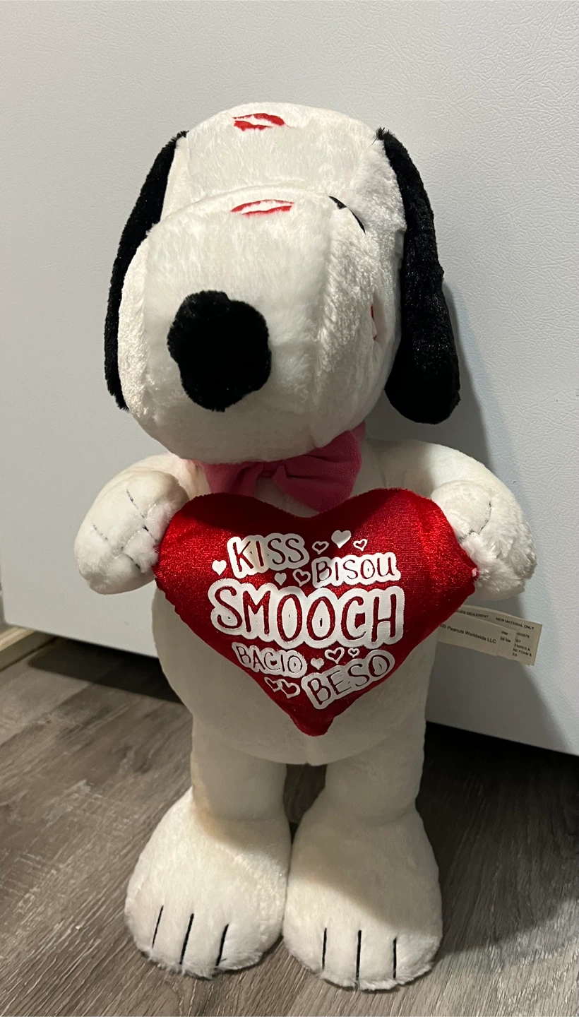 Snoopy Valentine's Day Plush with Heart