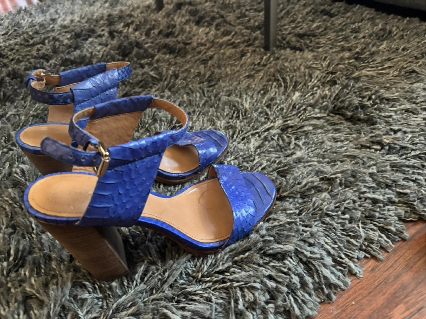 Coach Strappy  Block Heels in size 8.5 - photo 2