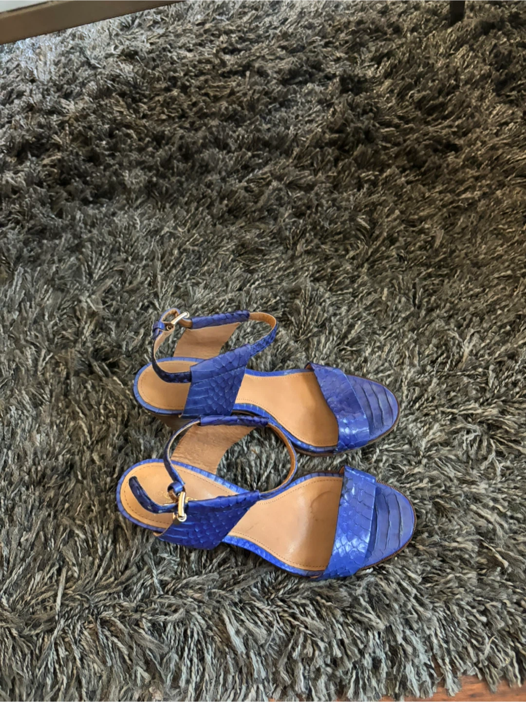 Coach Strappy  Block Heels in size 8.5