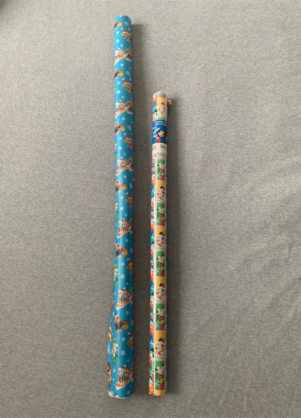 Christmas Wrapping Paper Rolls - including Disney