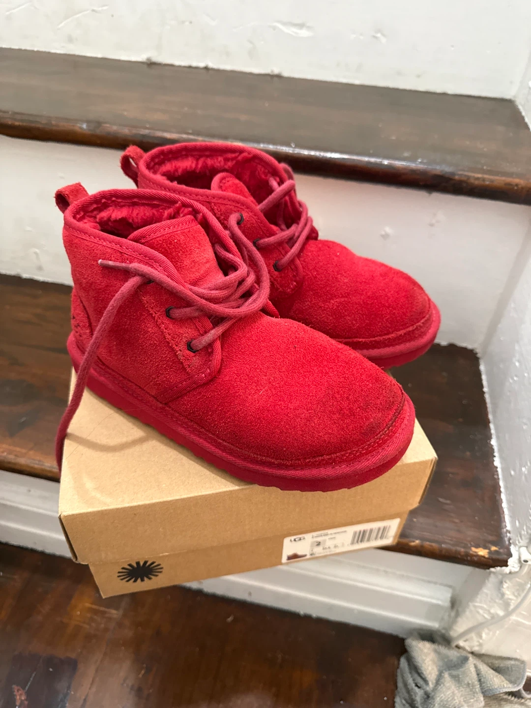 Red UGG Boots - Toddler Size 2