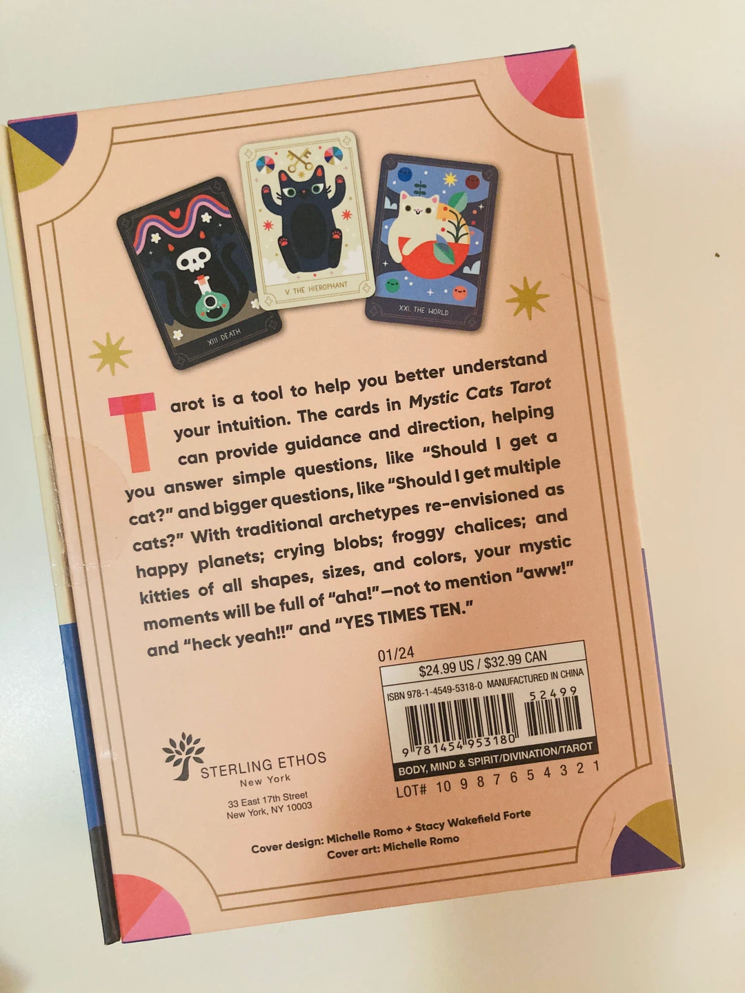 Mystic Cats Tarot Deck by Michelle Romo - photo 2