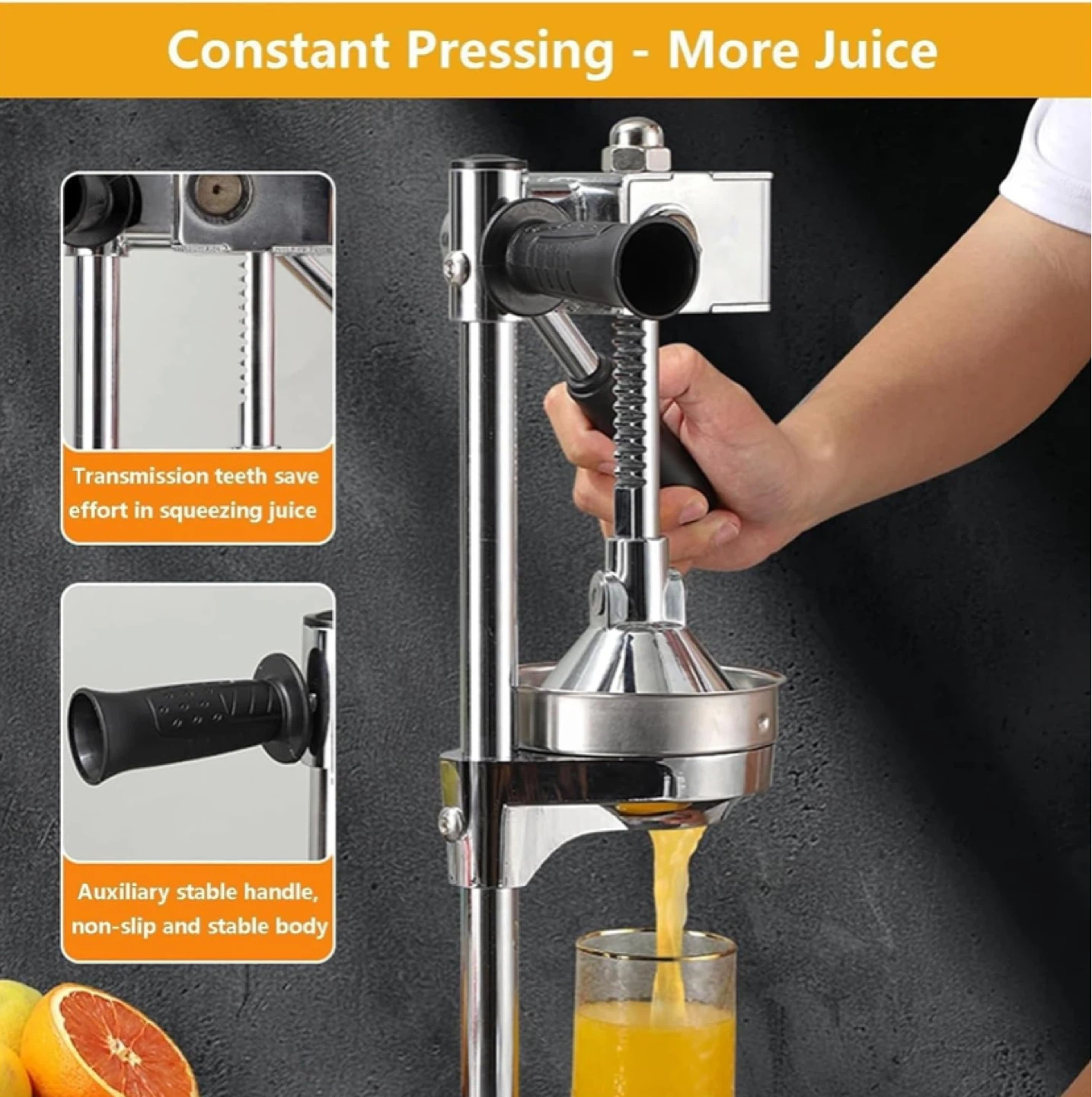 Manual lever juice press - photo 4