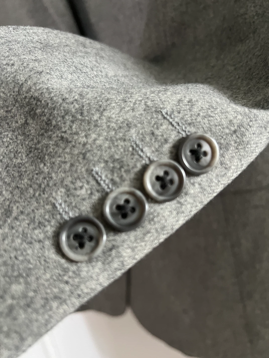PER Toronto Grey Wool Blazer - photo 2