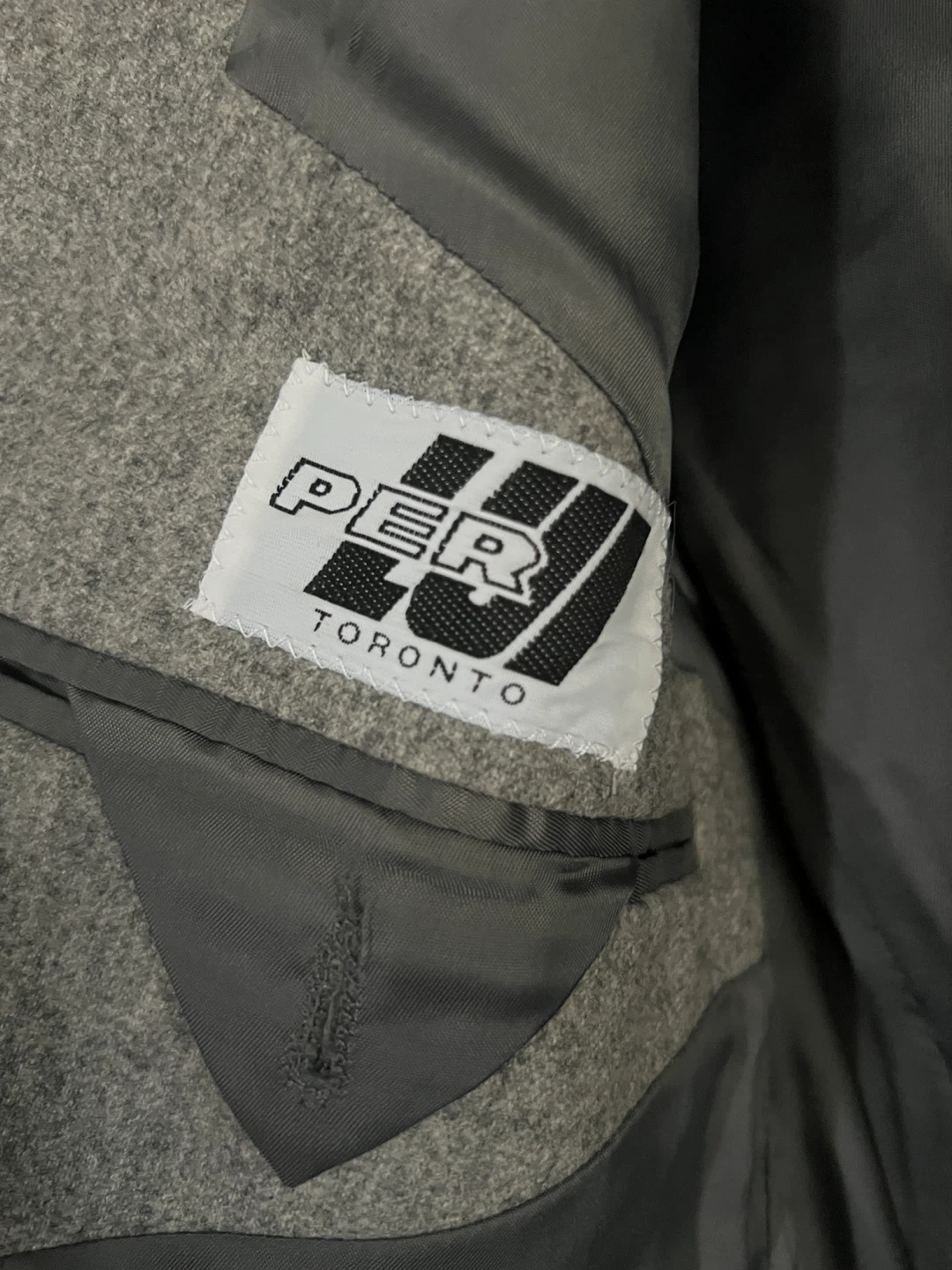 PER Toronto Grey Wool Blazer - photo 3