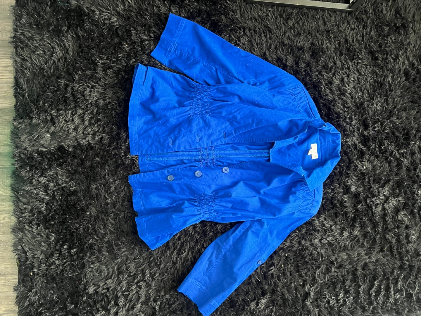 Joan Rivers Blue Jacket - Size M
