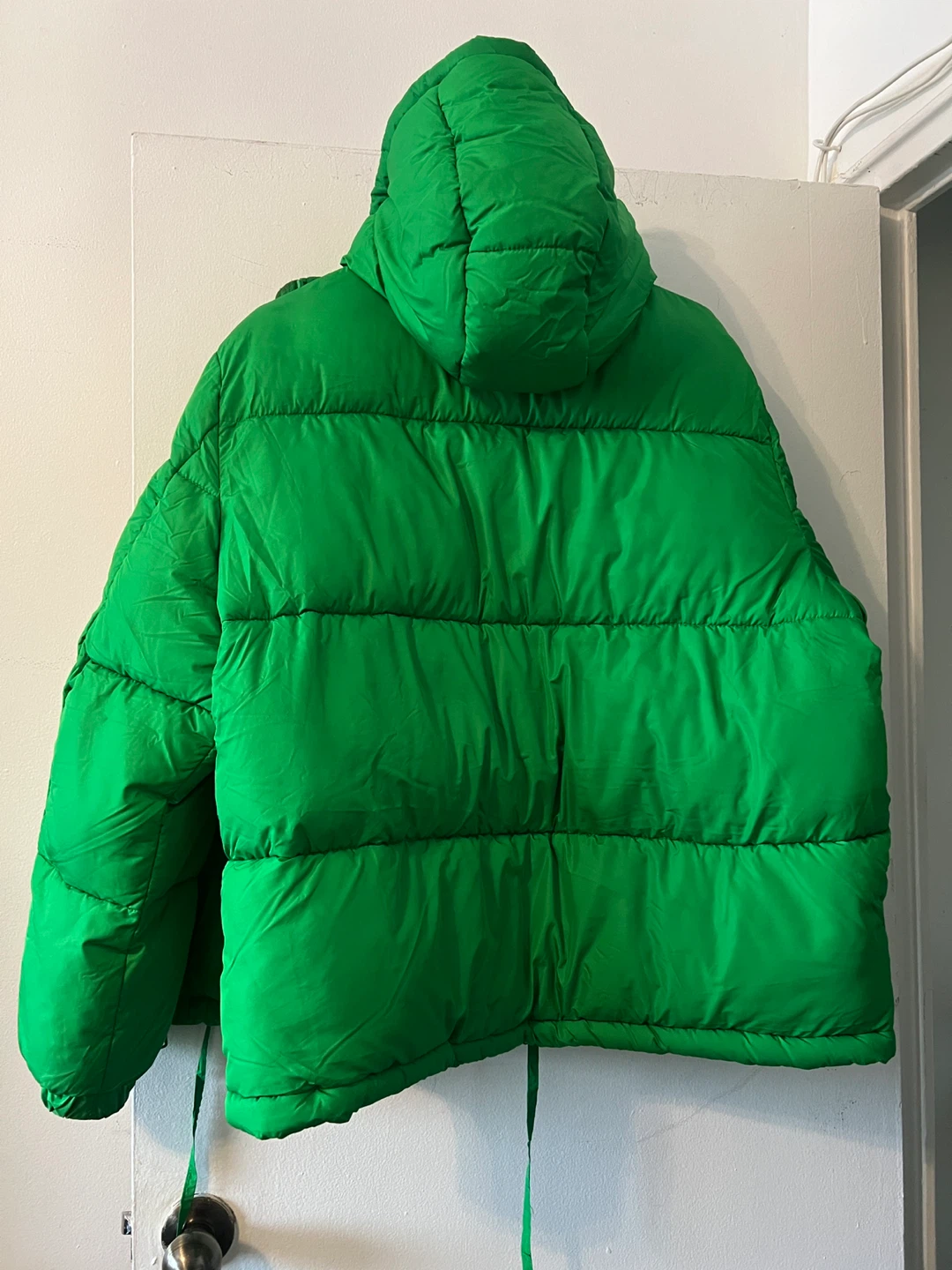 Bright Green Puffer Jacket - photo 2