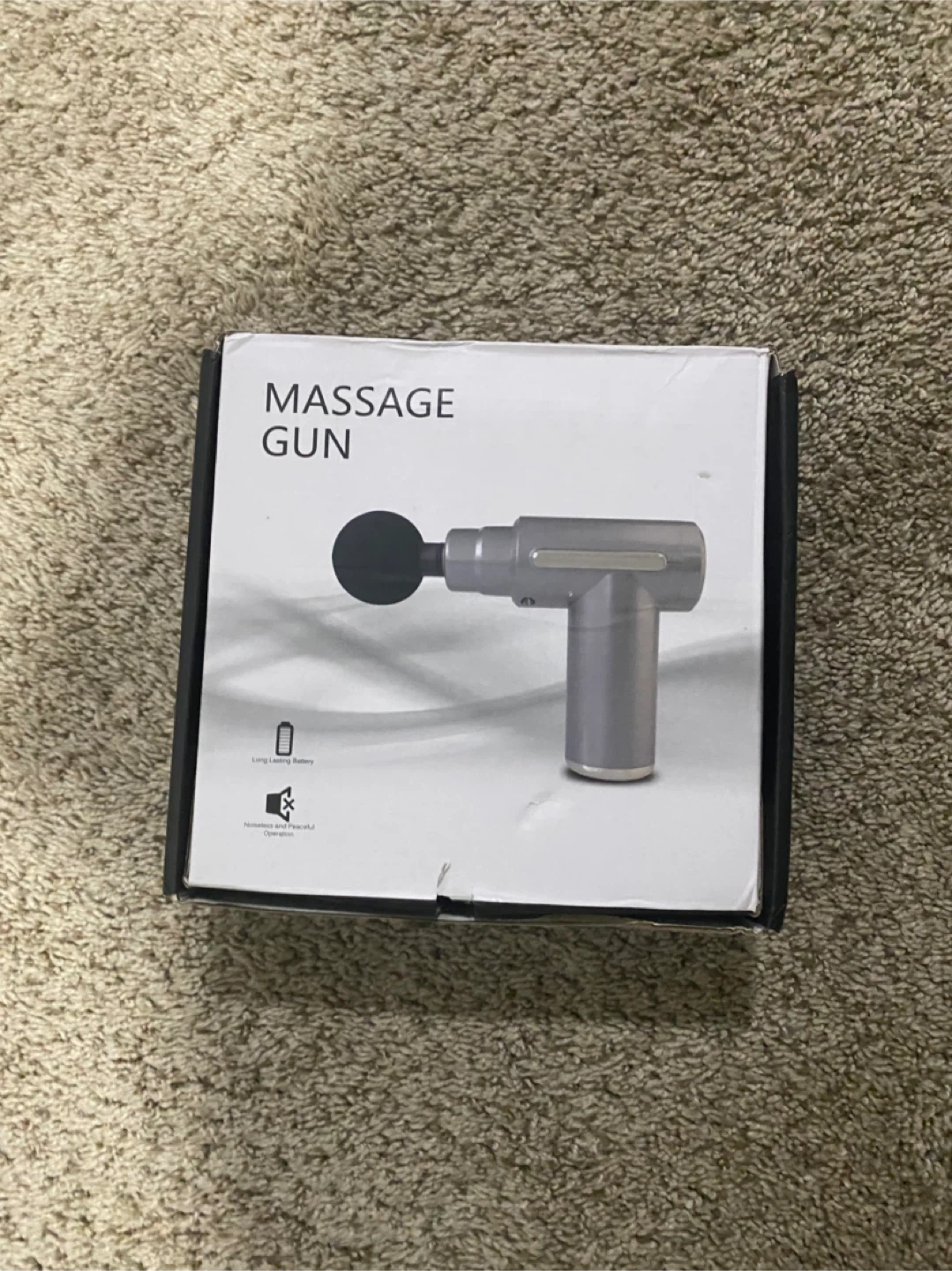 Massage Gun with USB Rechargeable, 4 Massage Heads