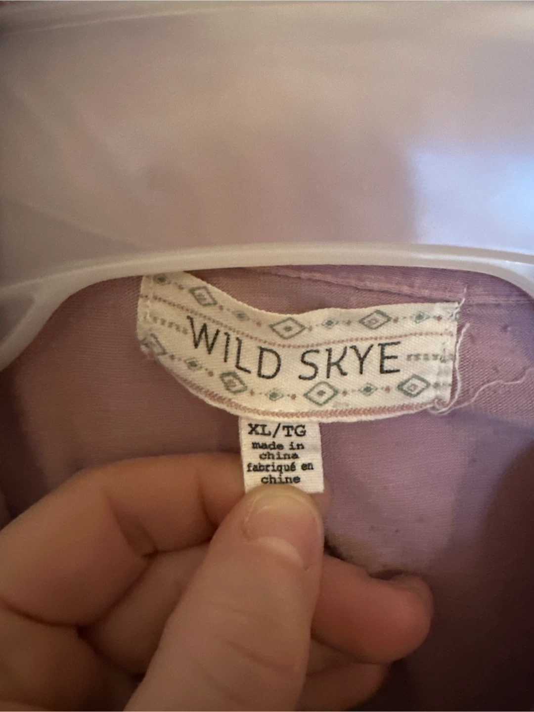 Wild Skye Women's XL  Purple Button-Up jacket - photo 2