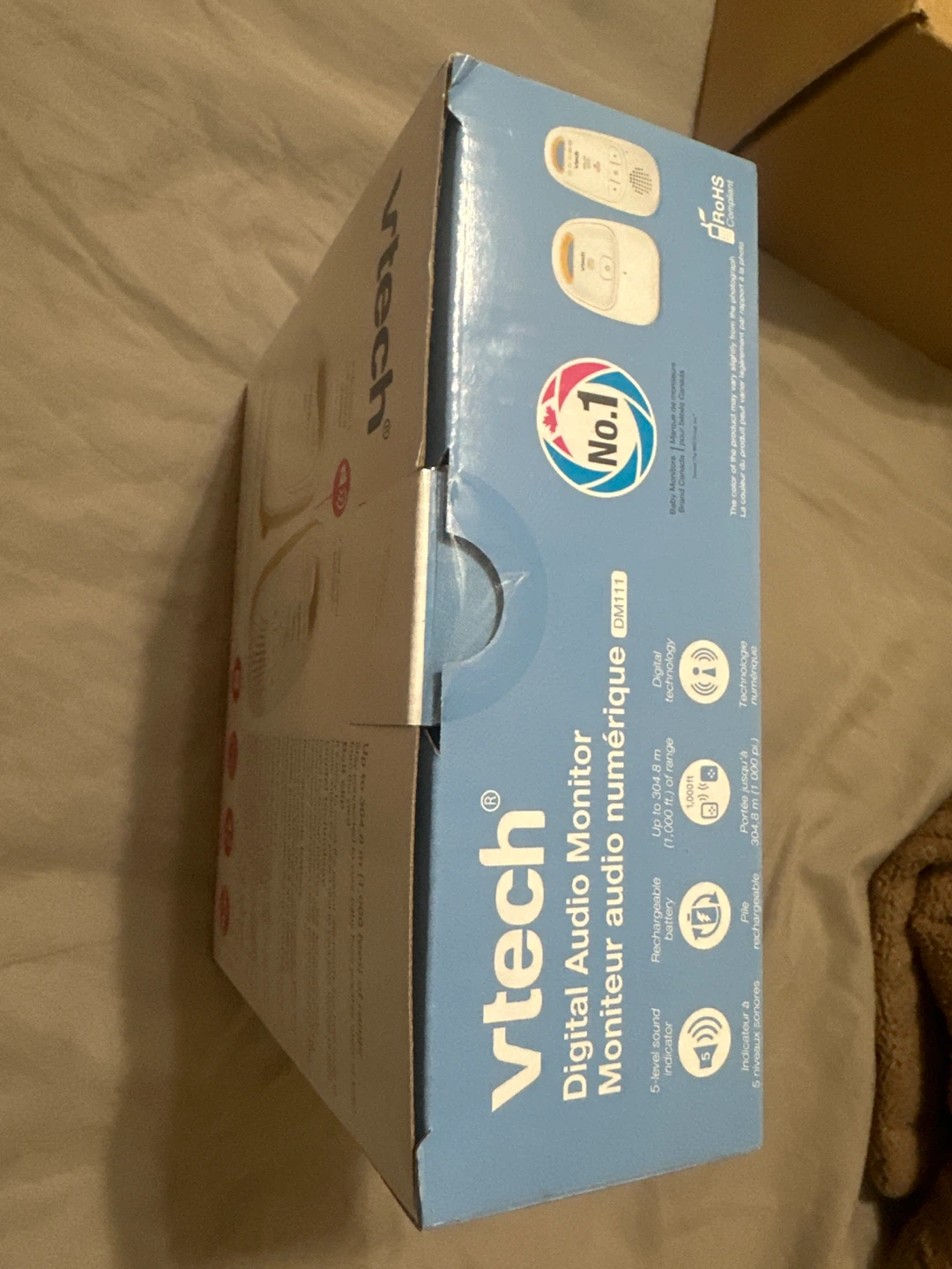 Vtech Baby Digital Audio Monitor DM111 - photo 3