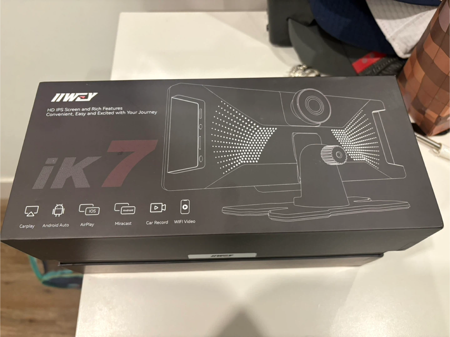 IWEY iK7 Dash Cam Mirror with HD IPS Screen - photo 4