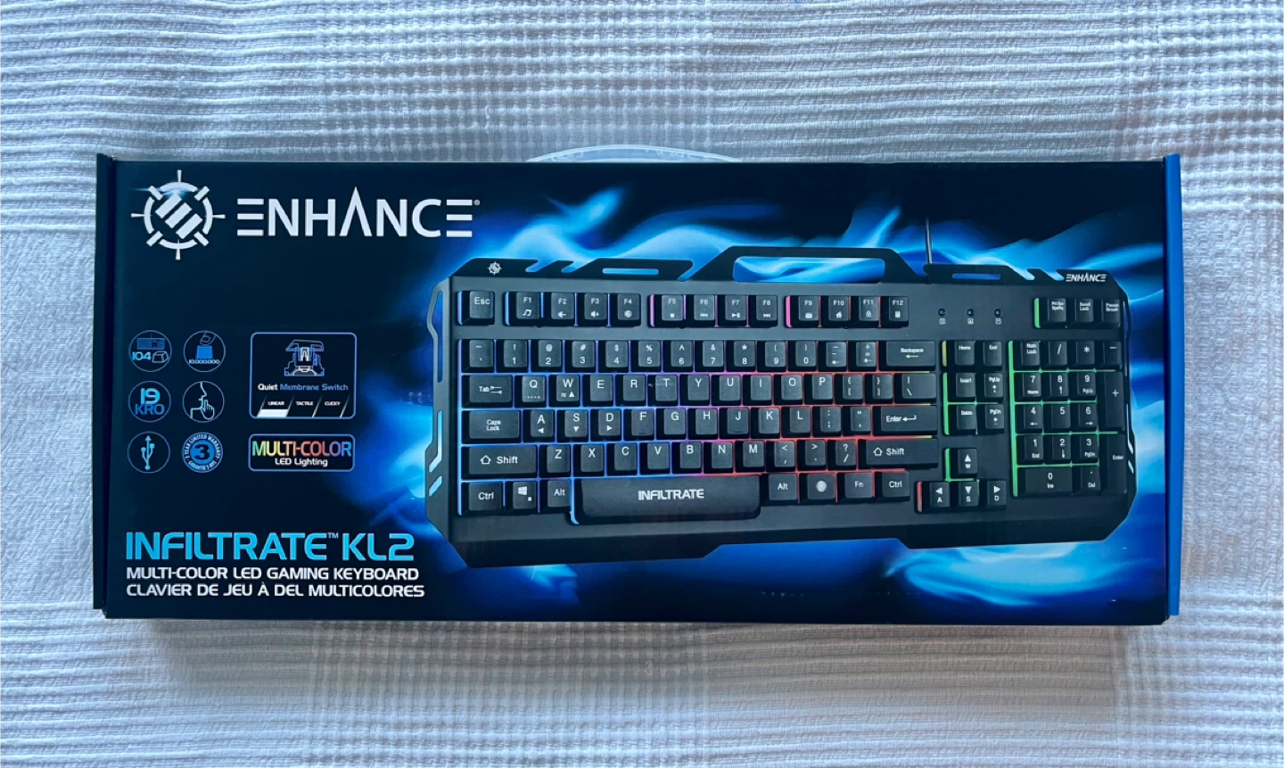 ENHANCE Gaming Keyboard and Mouse