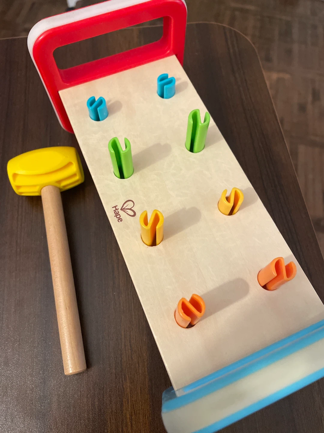 Hape Rainbow Pounder with Hammer