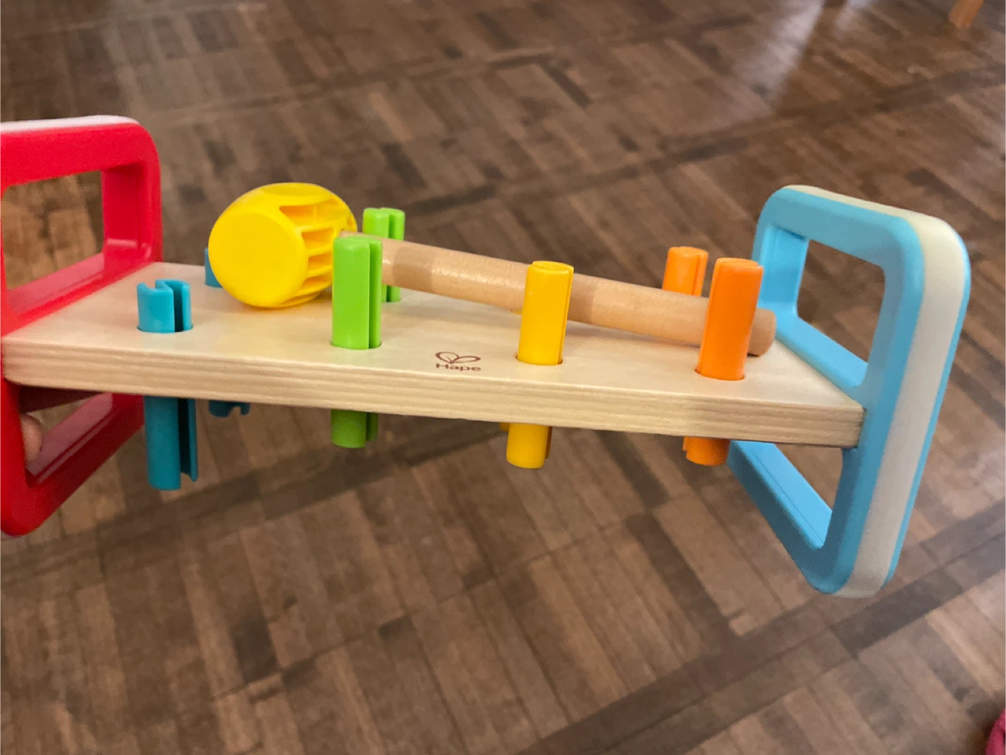 Hape Rainbow Pounder with Hammer - photo 2