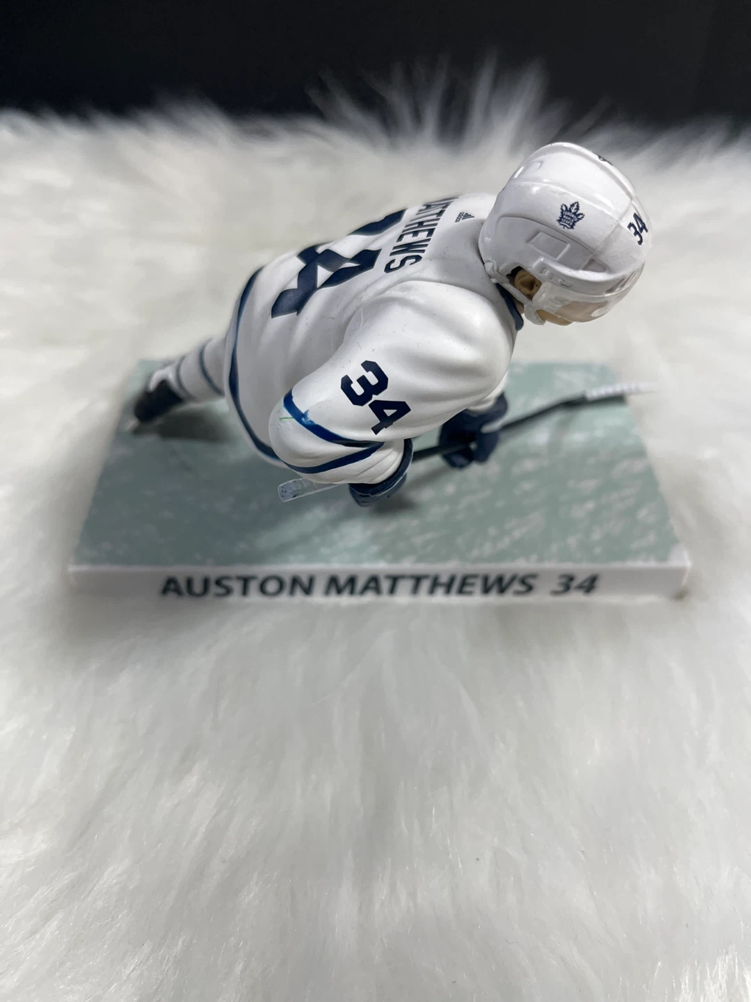 Auston Matthews Toronto Maple Leafs Hockey Figure #34 - photo 4