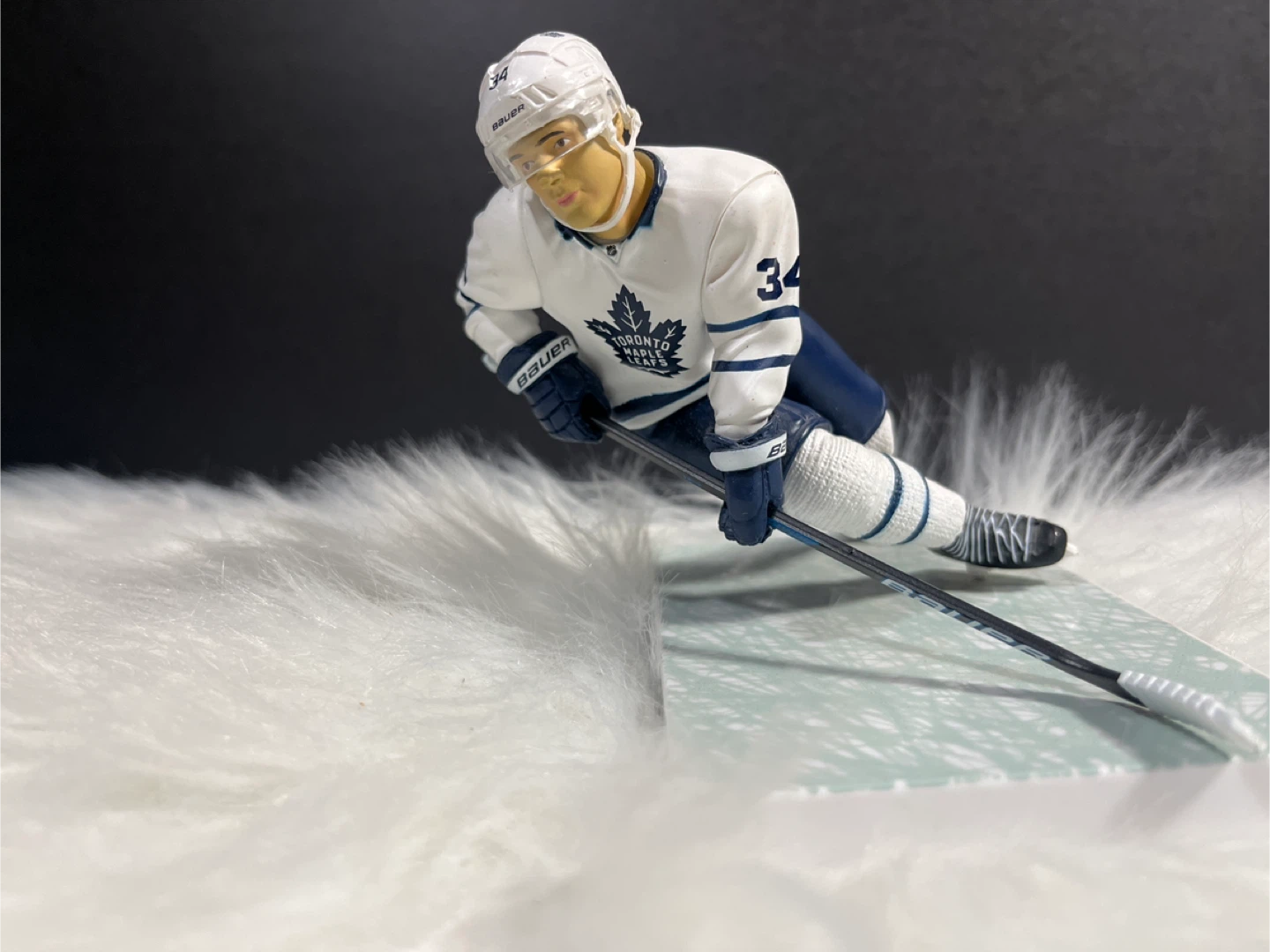 Auston Matthews Toronto Maple Leafs Hockey Figure #34 - photo 5
