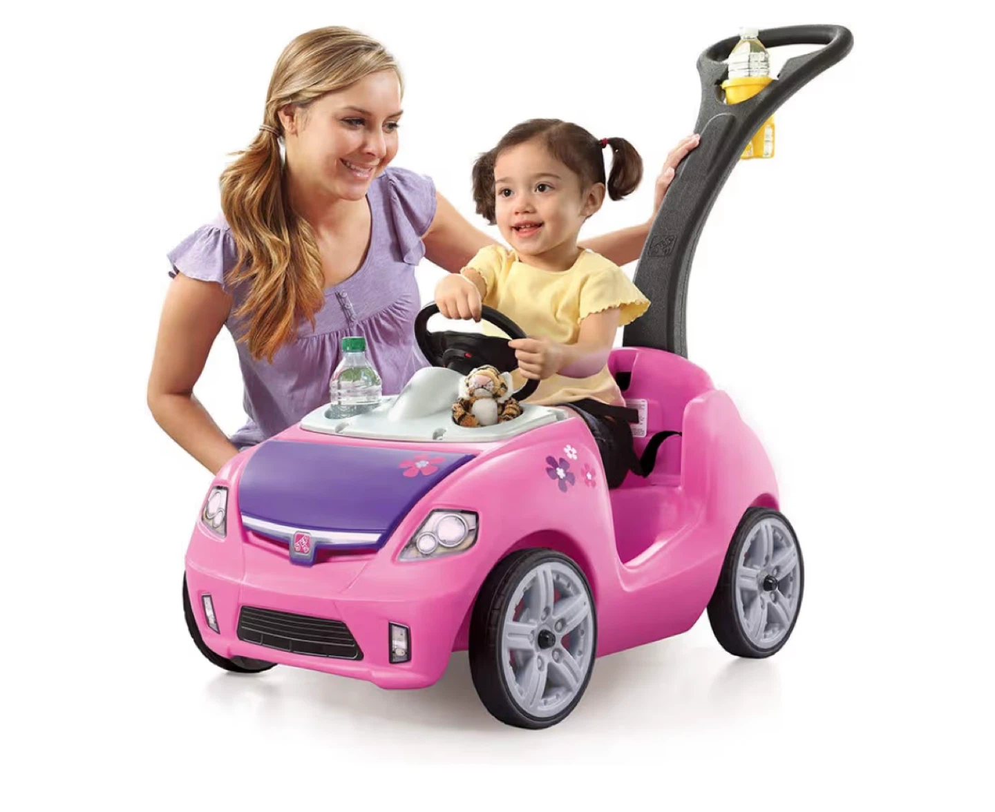 Step2 Push Around Buggy Pink Ride-On Toy Car - photo 2