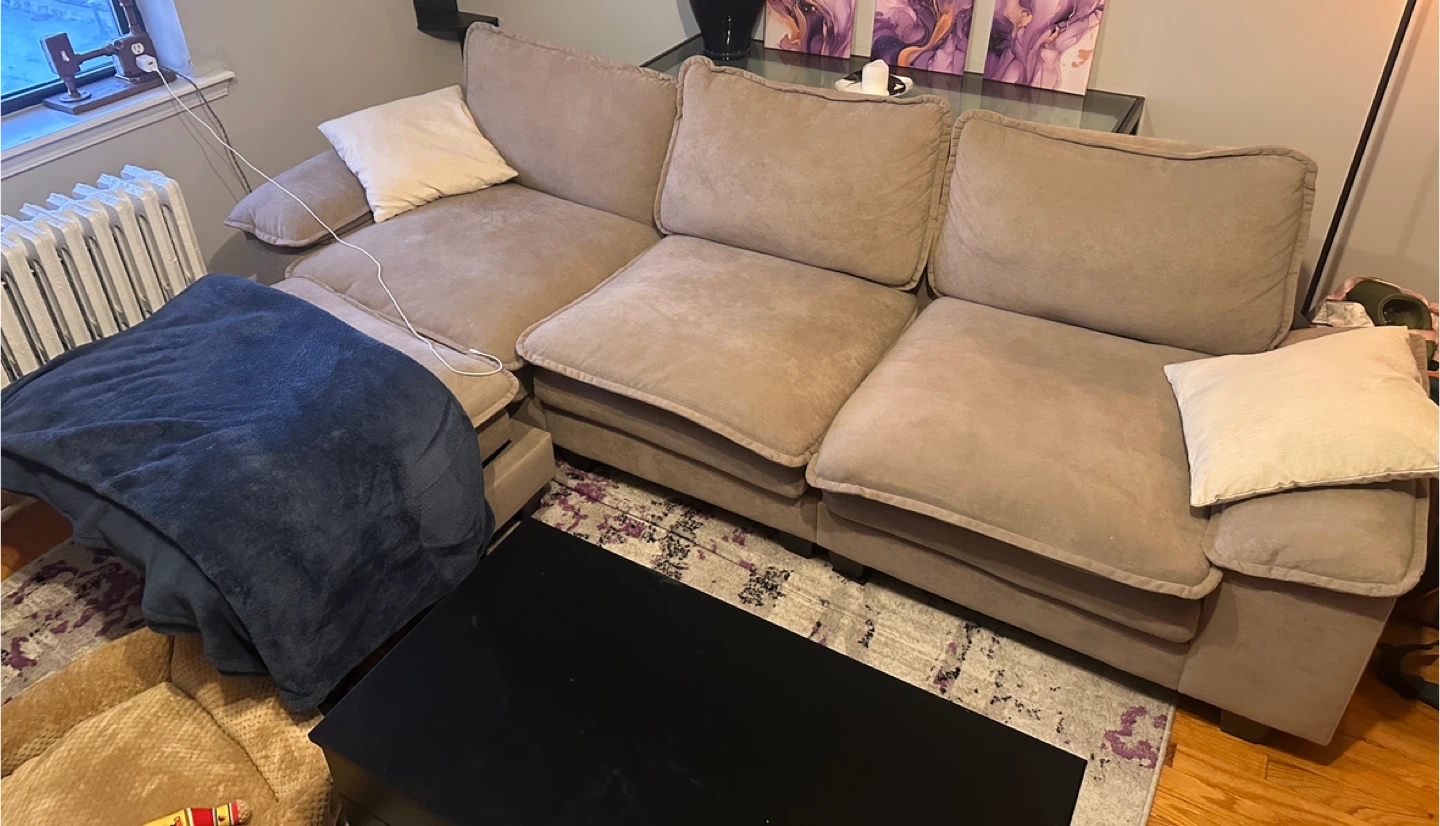 Sectional Sofa - Beige