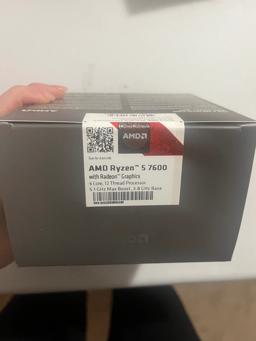 New AMD Ryzen 5 7600 6-Core Processor - photo 2