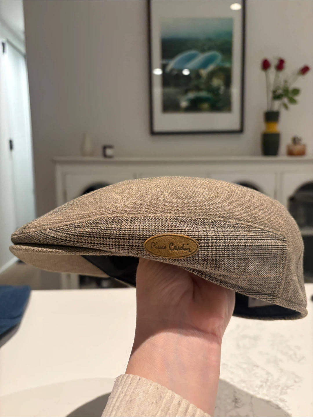 Pierre Cardin Flat Cap - Size 58