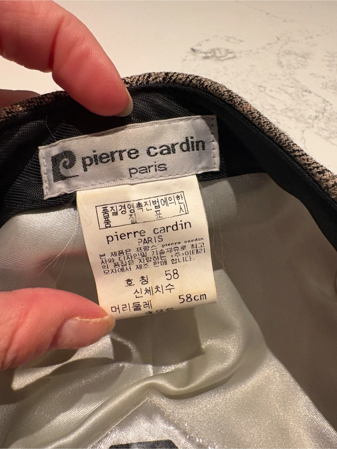 Pierre Cardin Flat Cap - Size 58 - photo 2