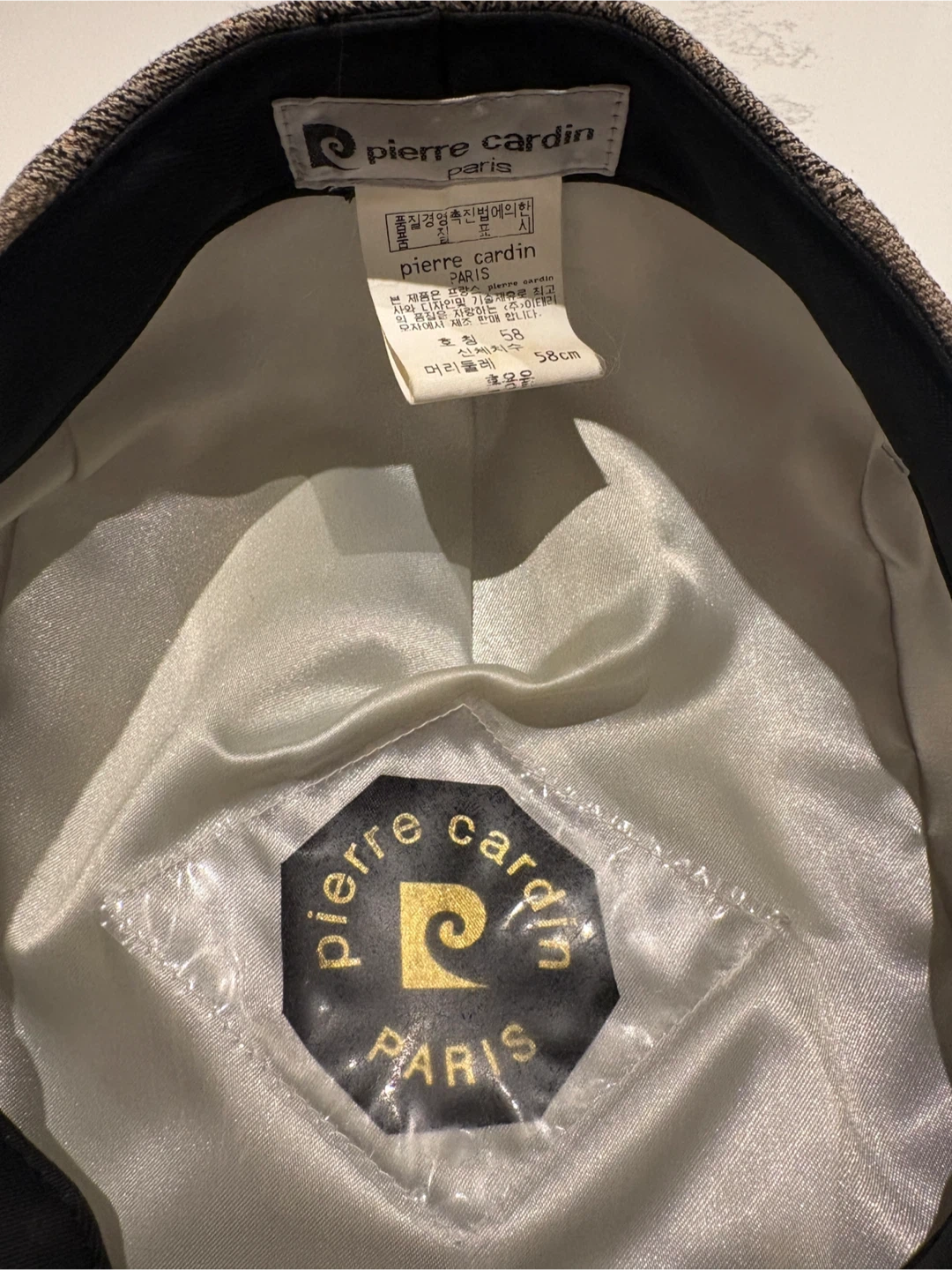 Pierre Cardin Flat Cap - Size 58 - photo 3
