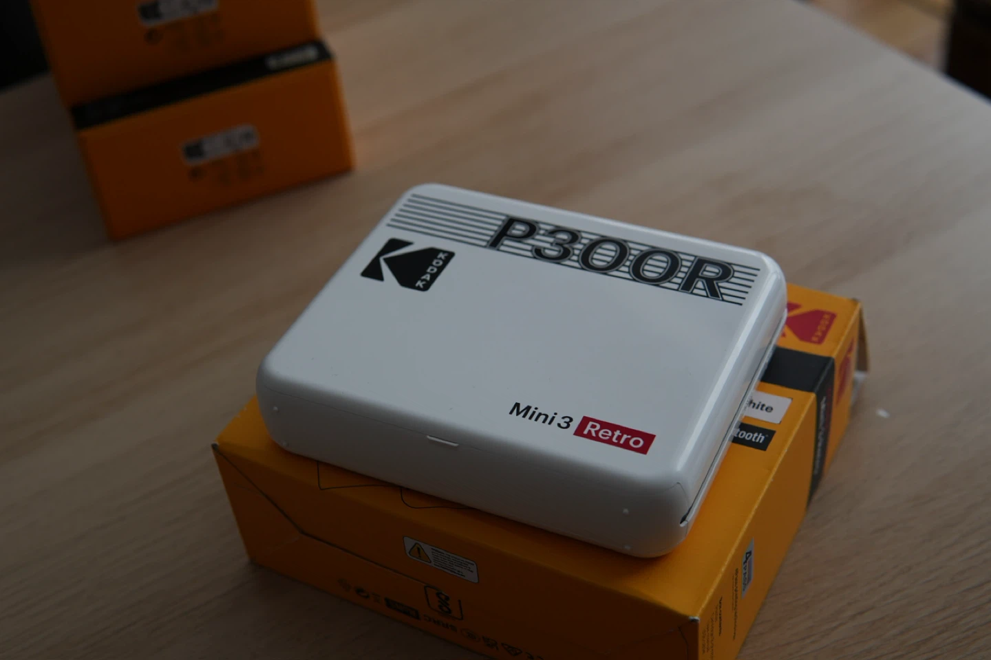 Kodak Mini 3 Retro Portable Photo Printer (White) – Like New - photo 5