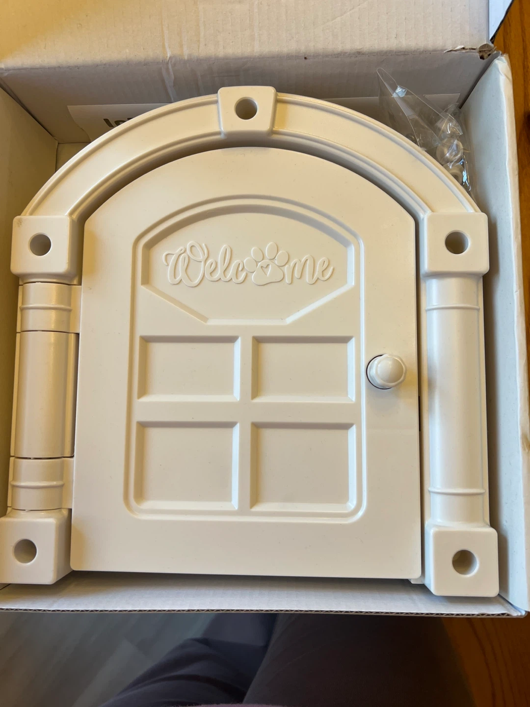InTrans Interior Cat Door - White - photo 2
