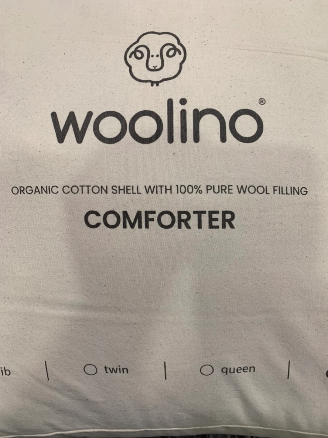 Woolino Organic Cotton & Wool Comforter - photo 3