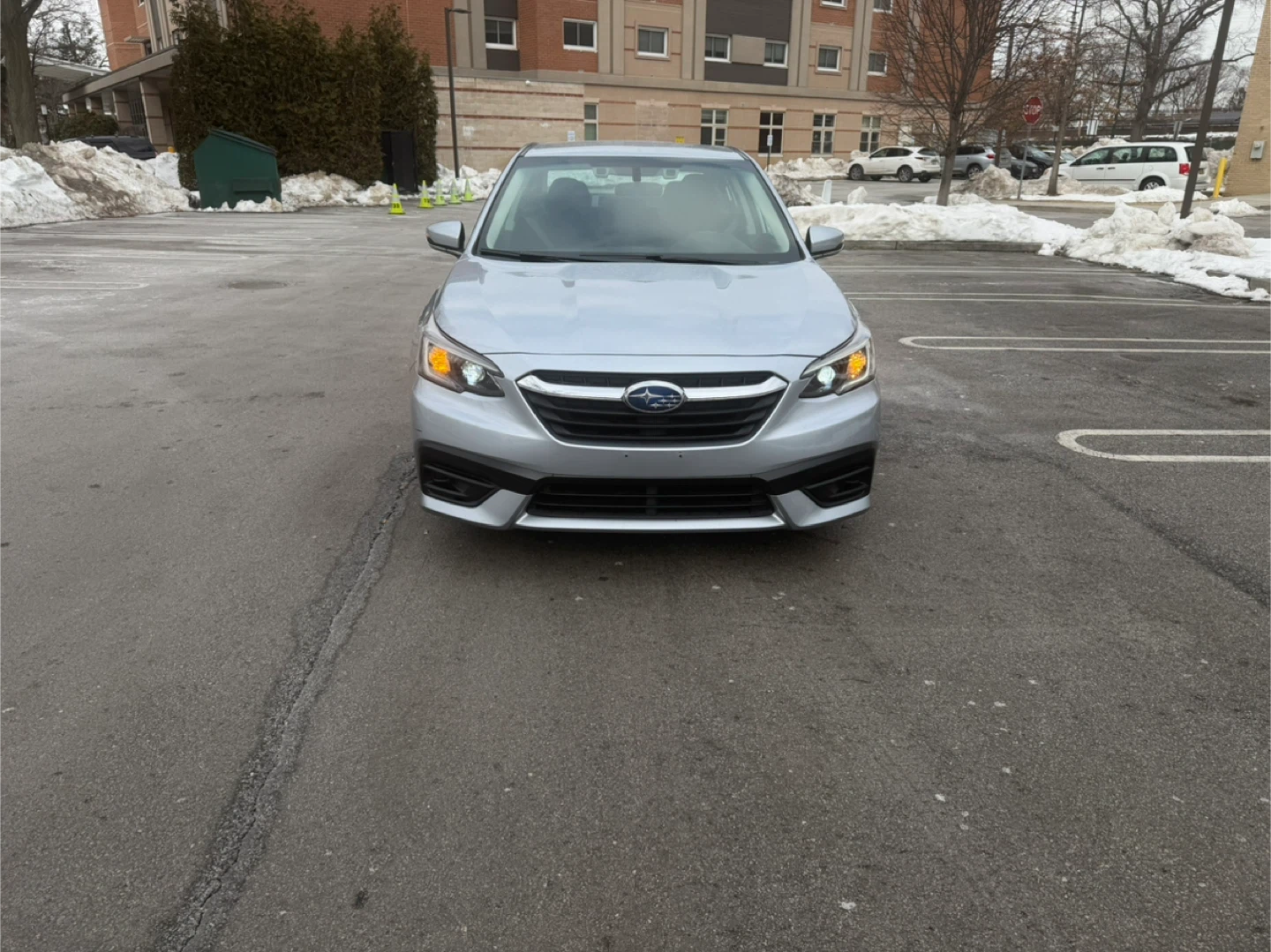 Silver Subaru Legacy Sedan - photo 3