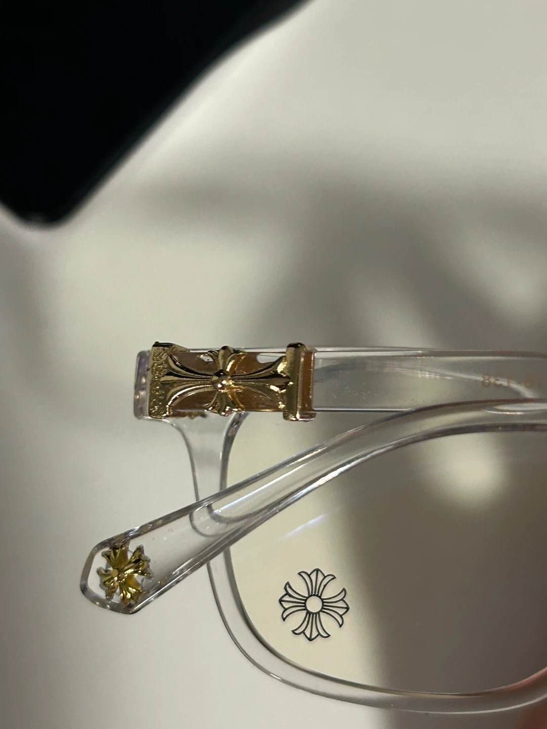 Multiple Chrome Hearts blue light Glasses - photo 3