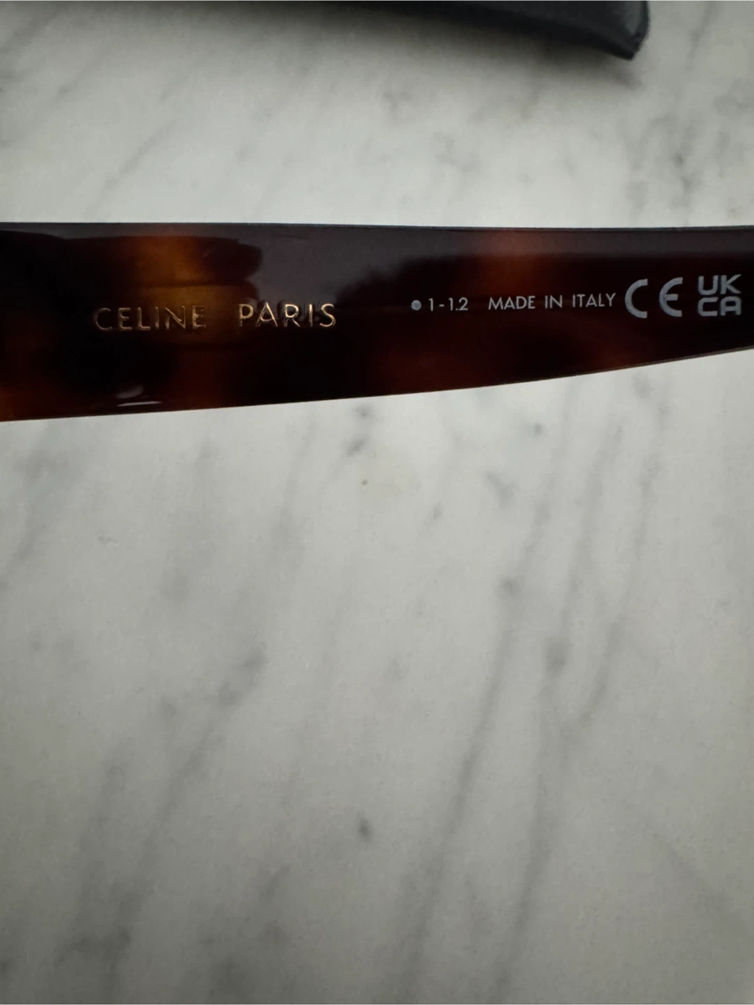 CELINE PARIS Tortoise Shell Sunglasses - photo 5