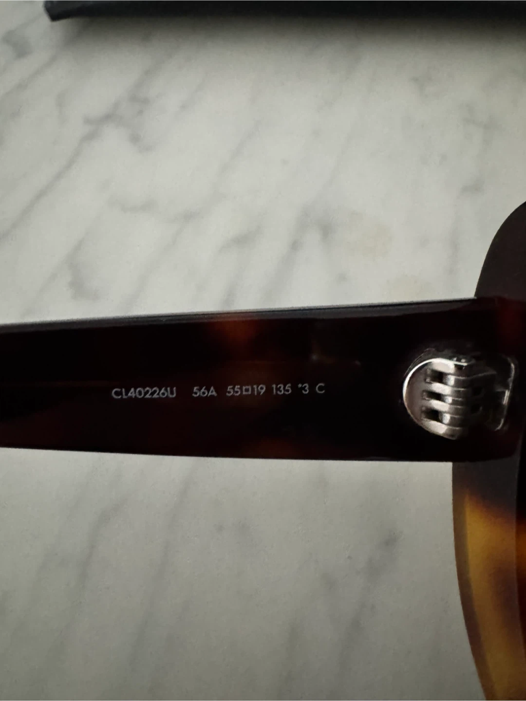 CELINE PARIS Tortoise Shell Sunglasses - photo 4