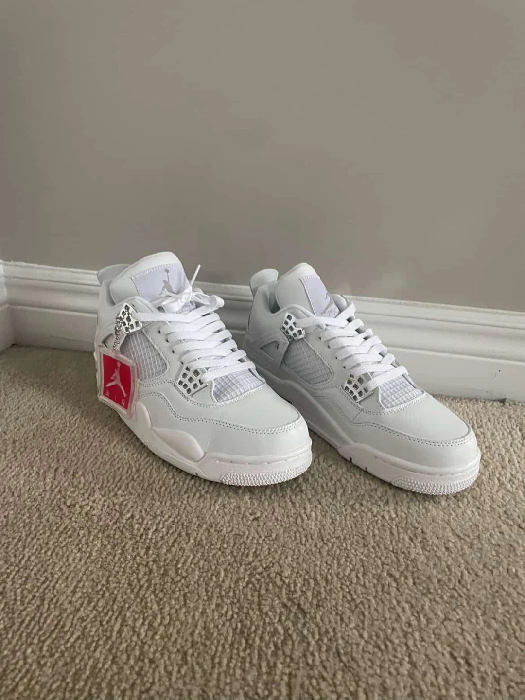 Air Jordan 4 "Pure Money" Sneakers - photo 2