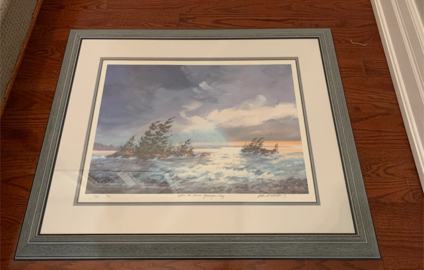 Framed Limited Edition Print – “After The Storm, Georgian Bay”