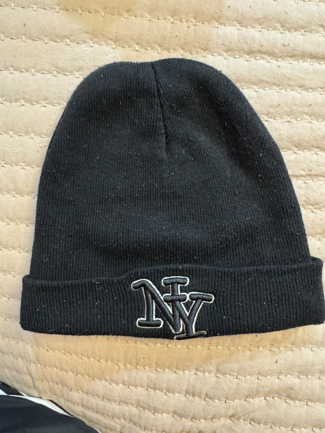 Black NY Beanie