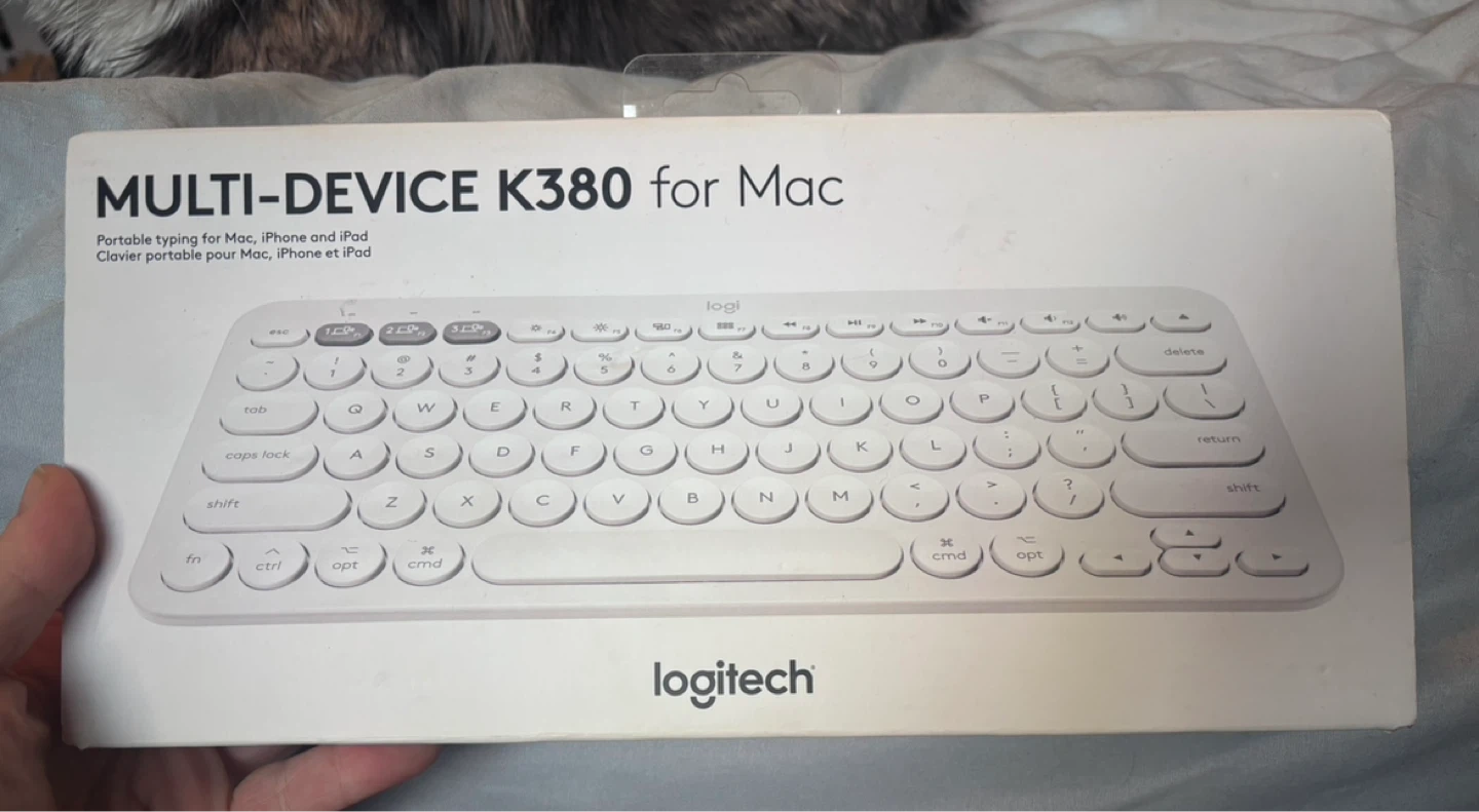 Logitech K380 Multi-Device Bluetooth Keyboard for Mac