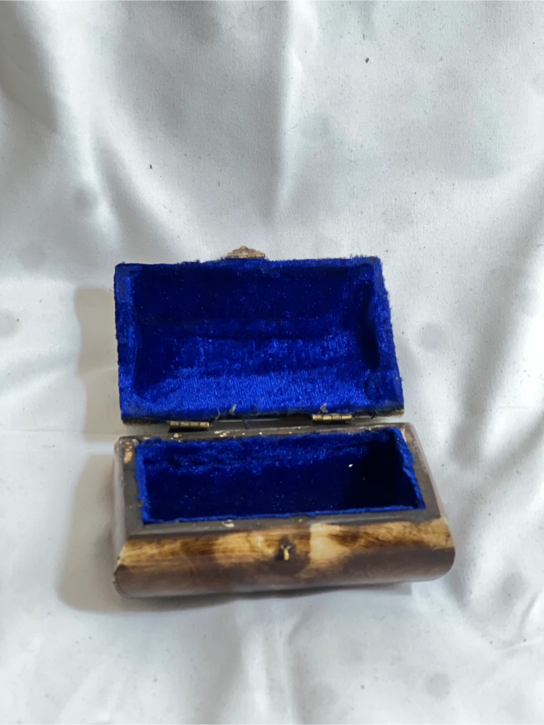 Ornate Trinket Box with Gems and Brass Accents - photo 3