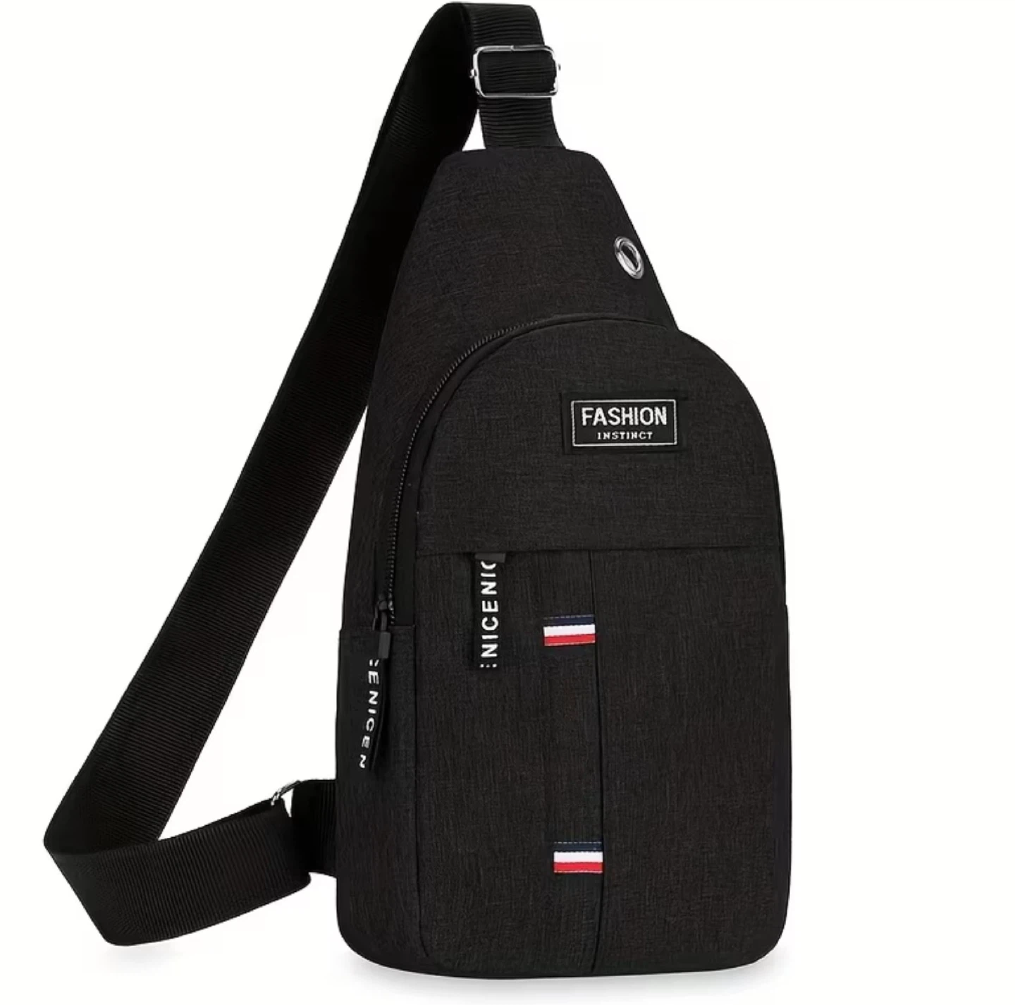 New ! Men Sling Bag ( black) - photo 2