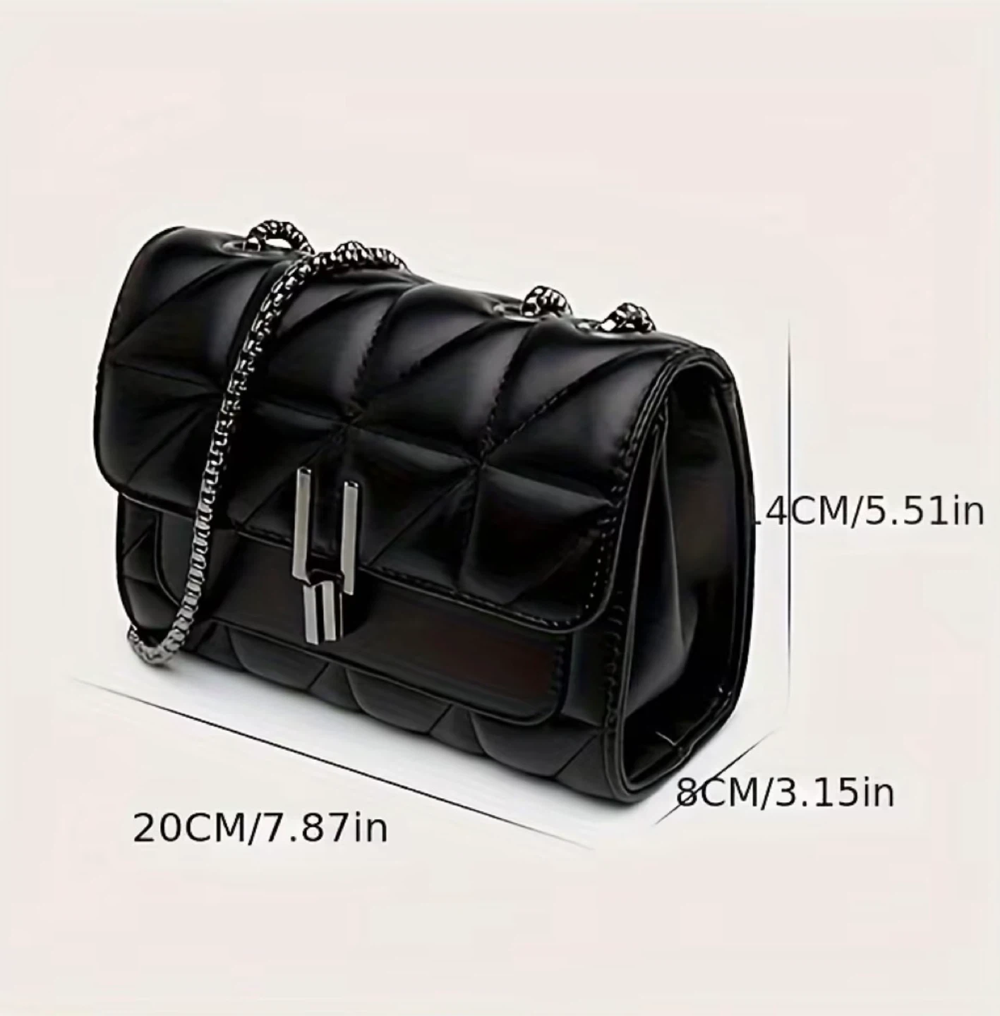 Black  Shoulder Bag - photo 4
