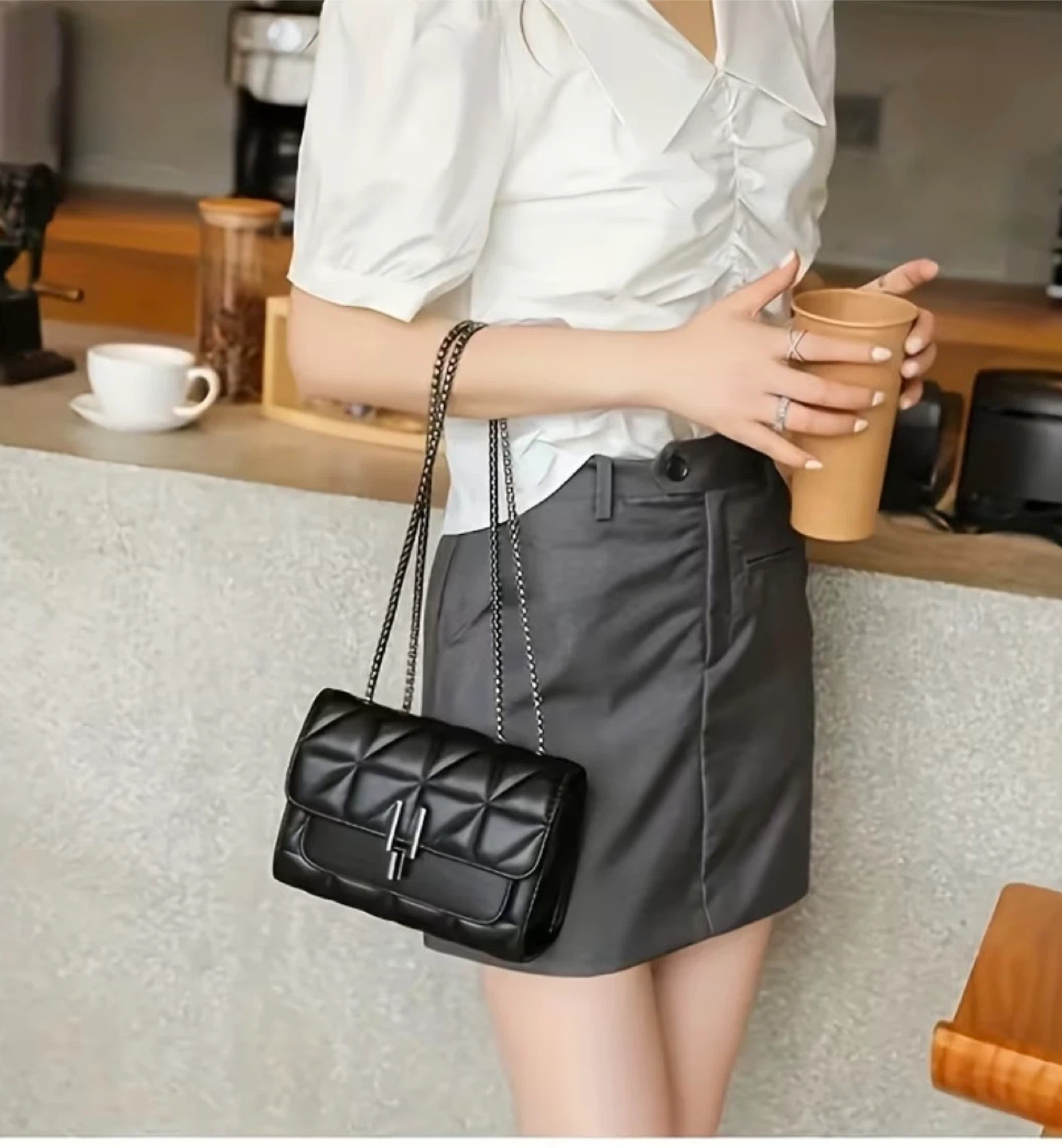 Black  Shoulder Bag - photo 2