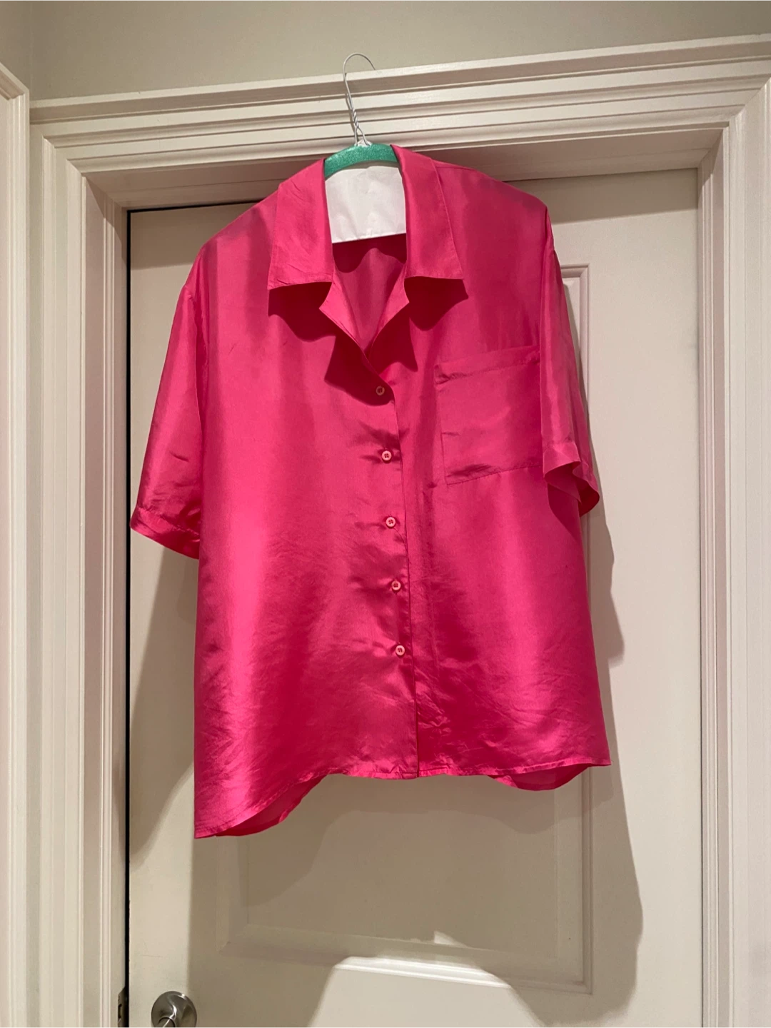 Plus Size Silk Blouse